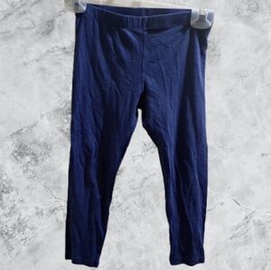 T2love Girl's Deep Blue Capri Leggings